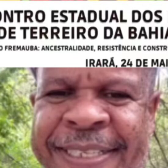 I Encontro Estadual dos Povos de Terreiro da Bahia ser&aacute; realizado em Irar&aacute; no dia 24 de maio&nbsp;