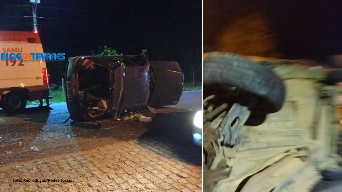 Irará: Acidente envolvendo dois veículos na BA-504, deixa duas pessoas feridas