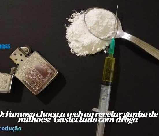 V&Iacute;DEO: Famoso choca a web ao revelar ganho de R$ 40 milh&otilde;es: 'Gastei tudo com droga'&nbsp;
