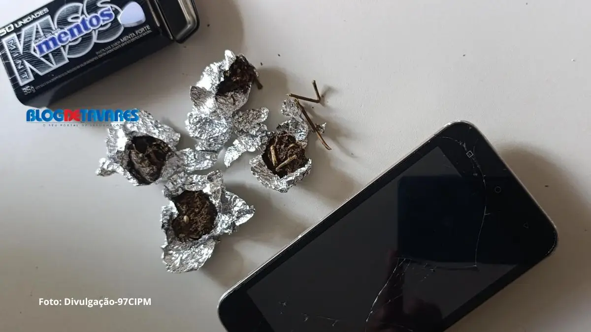 IRARÁ: Polícia Militar conduz homem com maconha à Delegacia de Polícia