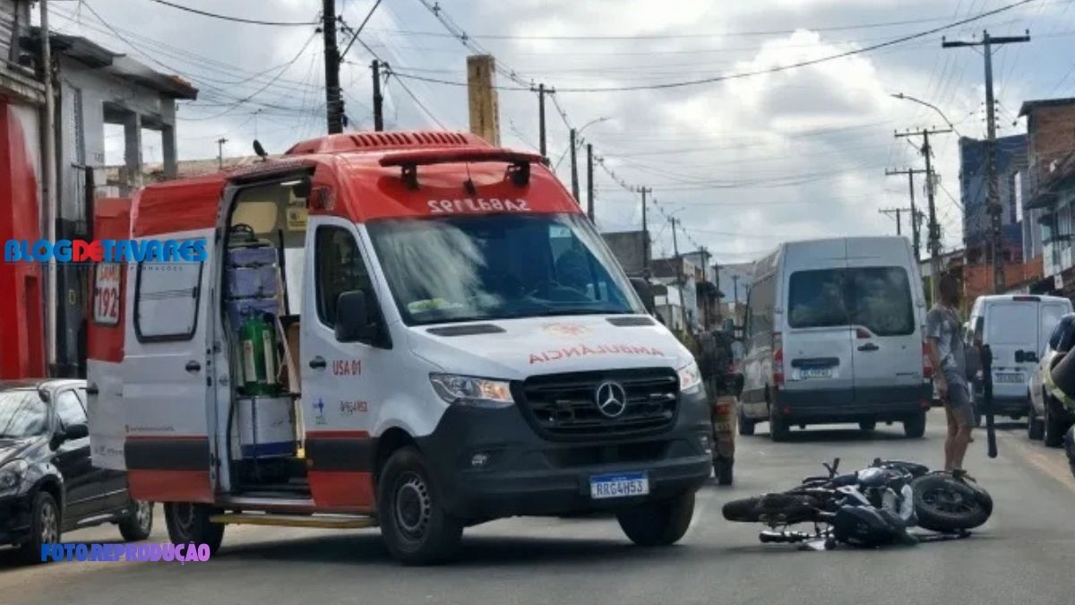 Motociclista fica gravemente ferido após acidente em Conceição do Jacuípe 