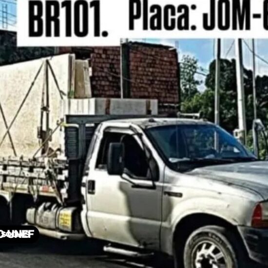 Homens armados roubam caminh&atilde;o na BR-101 em Berimbau