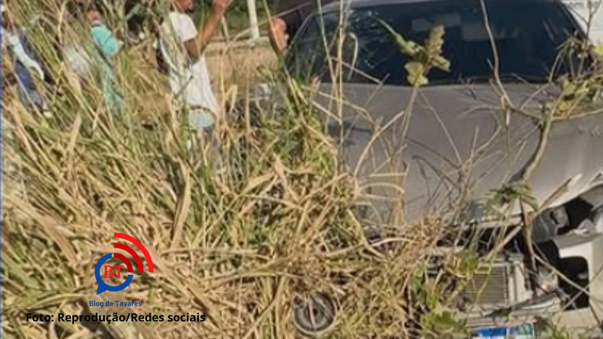 Acidente envolvendo carro e moto, causa a morte do motociclista em Ritiro distrito de Coração de Maria