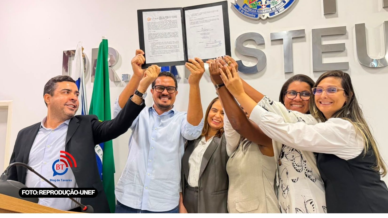 UNEF firma parceria com a Prefeitura e a Câmara Municipal de Irará para fortalecer ações de extensão, qualificação profissional e formação cidadã