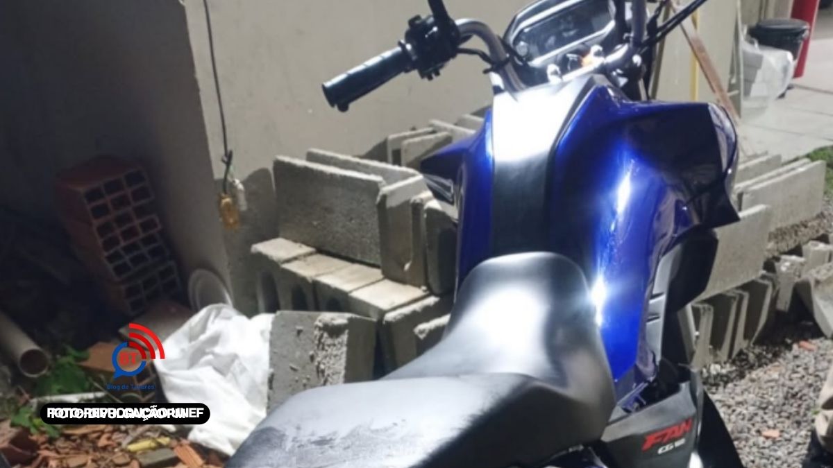 Motociclista com sinais de adulteração e restrição de roubo é recuperada pela PM de Conceição de Jacuípe