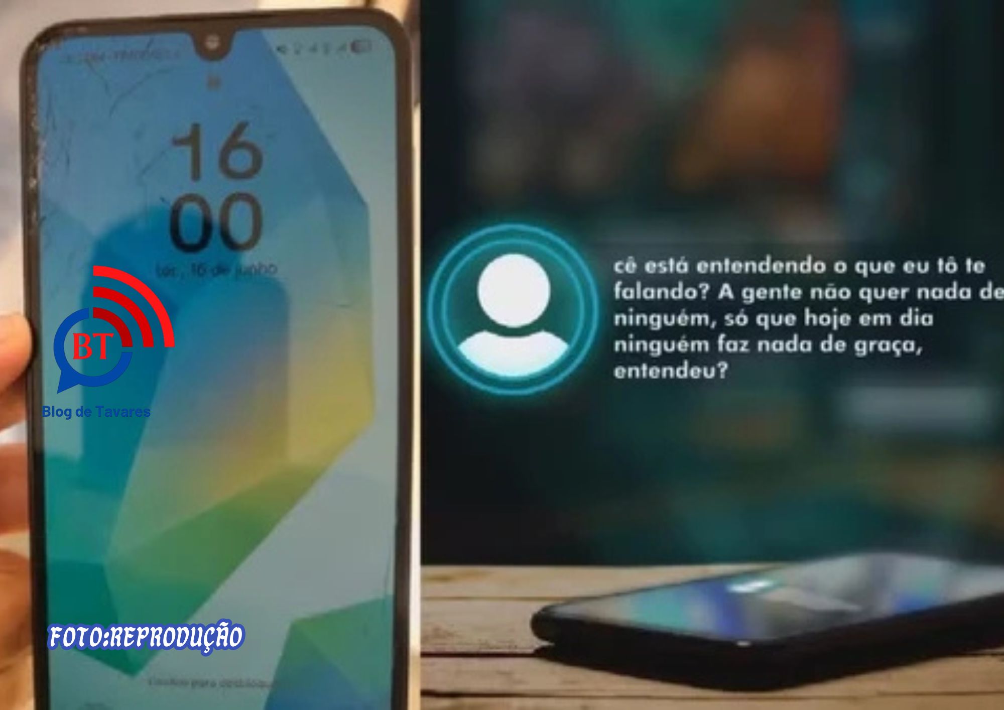 Ninguém faz nada de graça': casal é preso após pedir R$ 100 para devolver celular 