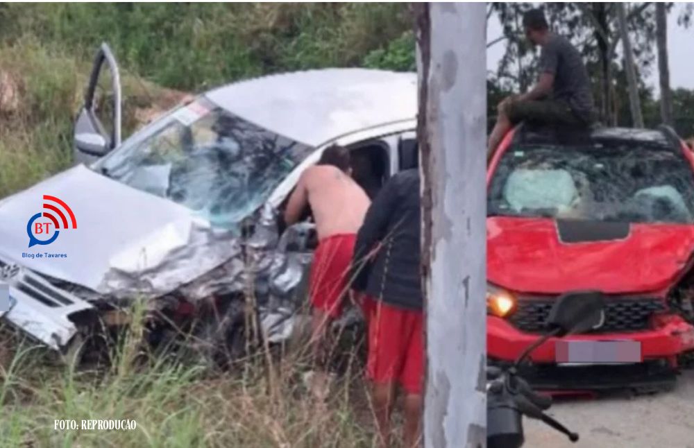  Colisão na BR-116 deixa trânsito lento nas proximidades do Parque de Vaquejada em Serrinha