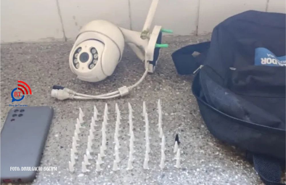 PM apreende drogas e conduz suspeito em Amélia Rodrigues 