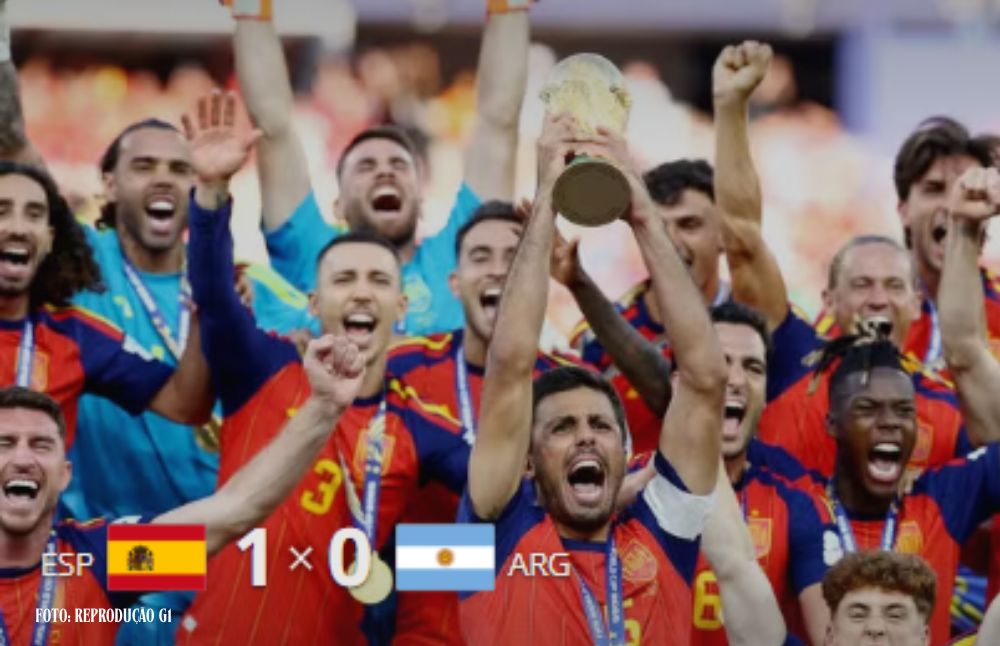 Com gol de fúria, Espanha vence a Argentina na prorrogação e é bicampeã do mundo