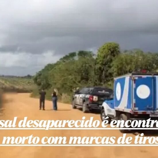 Casal desaparecido é encontrado morto com marcas de tiros