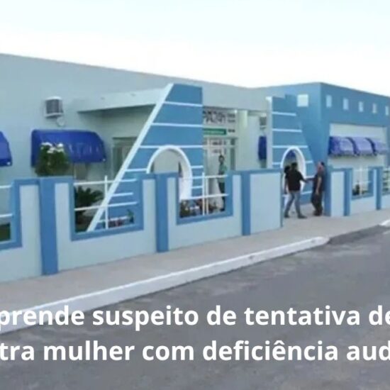 Pol&iacute;cia prende suspeito de tentativa de estupro contra mulher com defici&ecirc;ncia auditiva