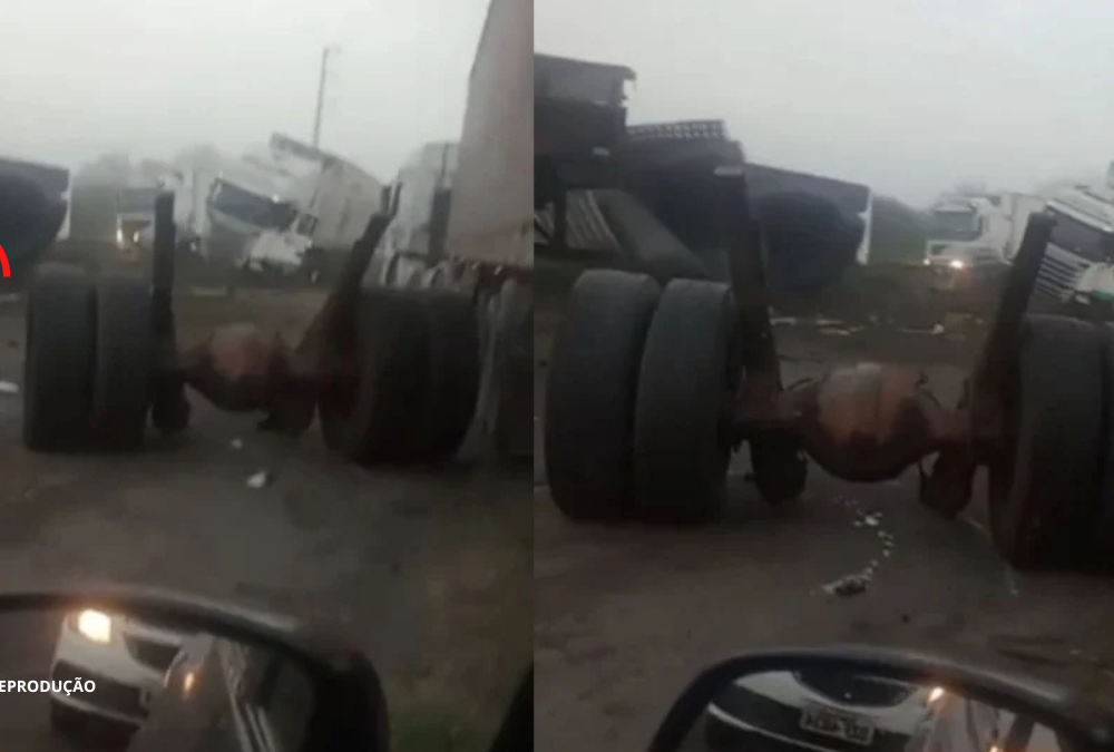 Acidente&nbsp;na BR-324&nbsp;sentido&nbsp;Feira/Salvador&nbsp;envolvendo carretas&nbsp;afeta&nbsp;o tr&acirc;nsito&nbsp;