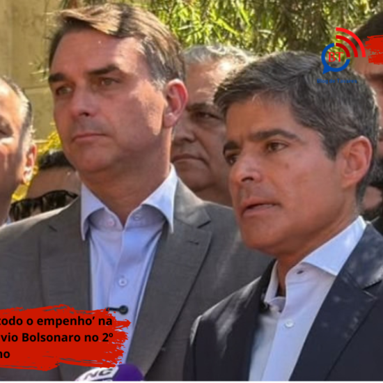 ACM Neto promete ‘todo o empenho’ na Bahia para eleger Flávio Bolsonaro no 2º turno 