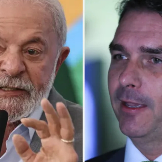 Flávio Bolsonaro tem 51% e Lula 49% na última pesquisa Datafolha 